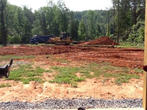 Excavation began July 2012