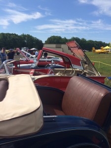 Some of the classic cars on display