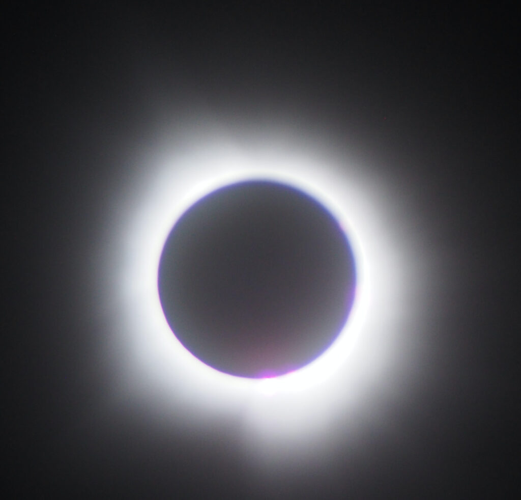 Eclipse at totality