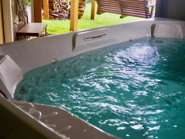 Guest hot tub at Bedford Landings Bed and Breakfast near Smith Mountain Lake