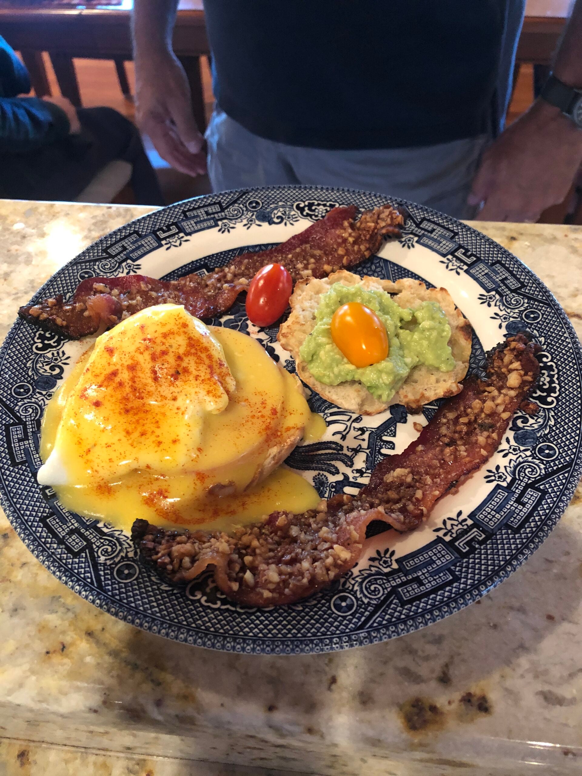 Savory homemade breakfast served at Bedford Landings Bed and Breakfast near Smith Mountain Lake