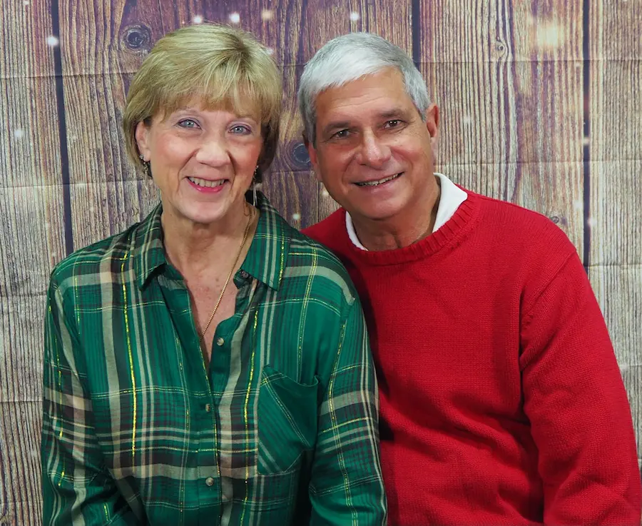 Karen and Jack, innkeepers at Bedford Landings Bed & Breakfast near Smith Mountain Lake, Virginia